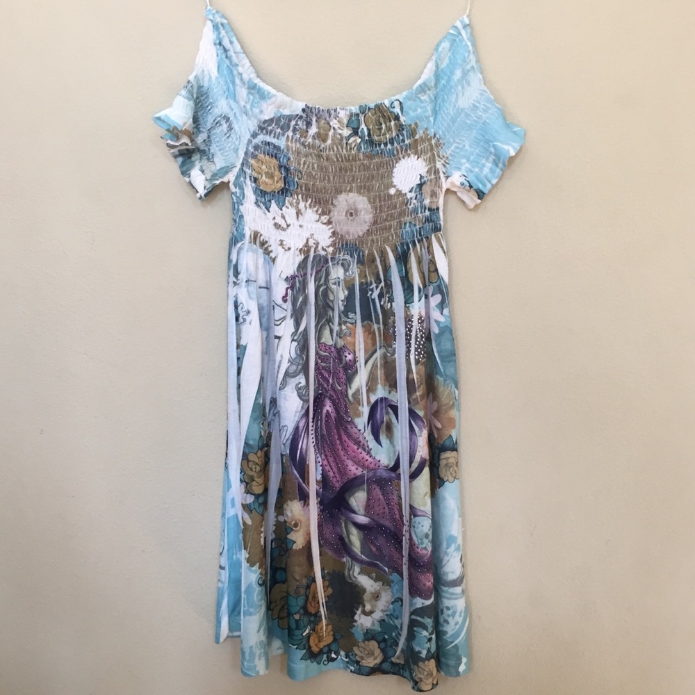 Off the shoulder summer dress